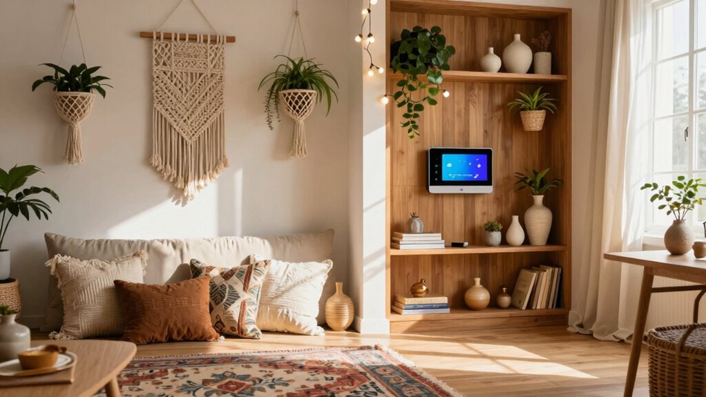 maximize built in boho storage