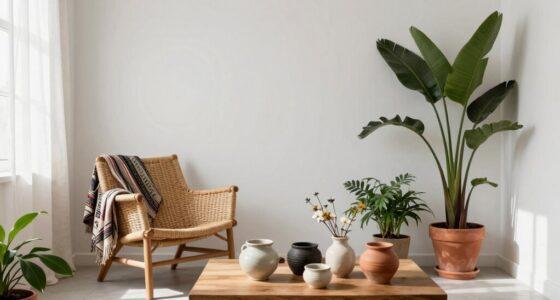 minimalist boho home style