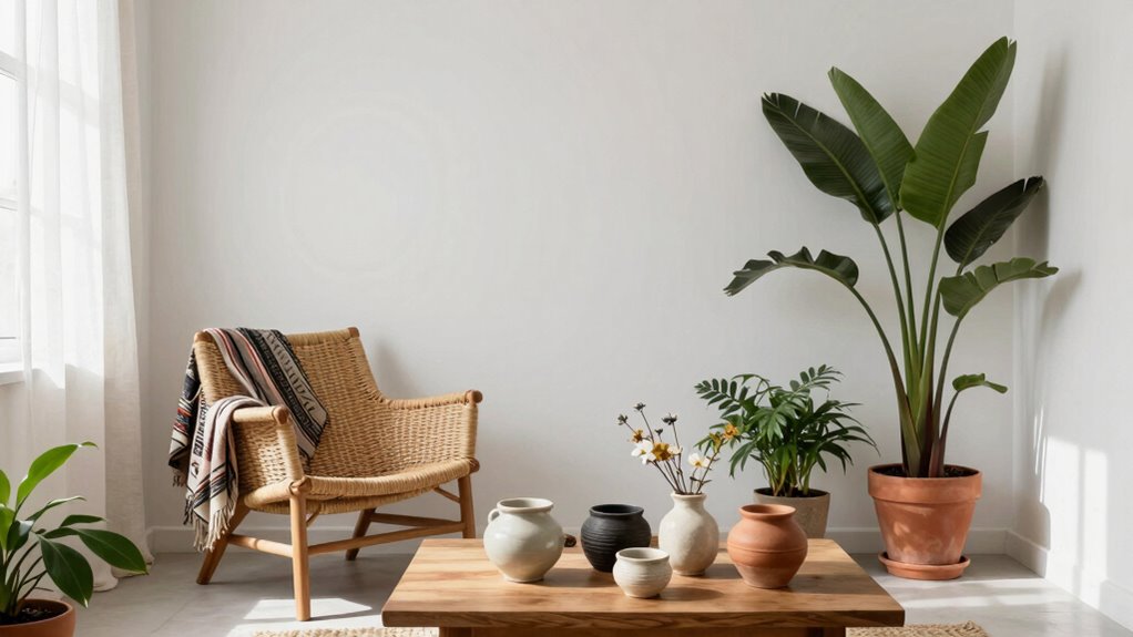 minimalist boho home style