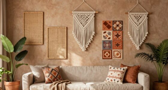 modern boho wall decor