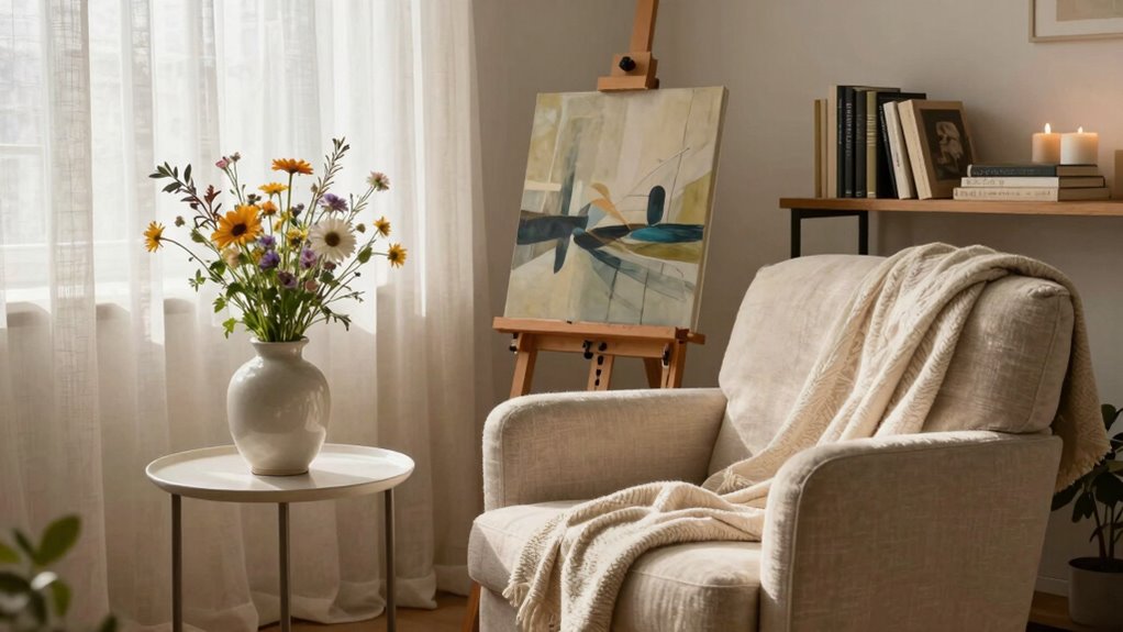 personalized calming organized sanctuary