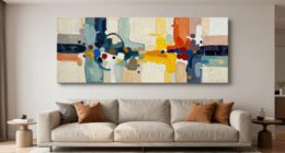 proper wall art sizing