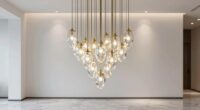properly proportioned chandeliers