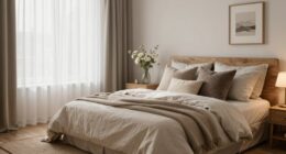 relaxed guest bedroom decor