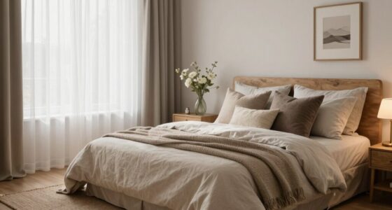 relaxed guest bedroom decor