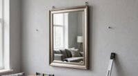 securely hang heavy mirror