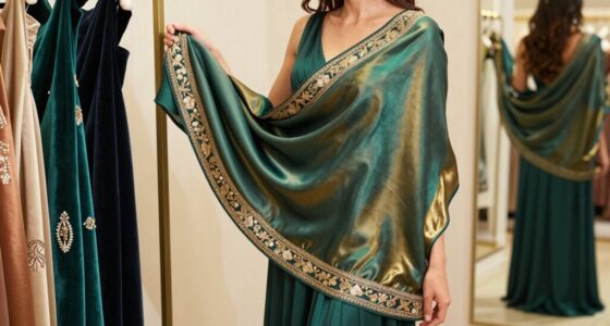 selecting elegant dress wraps