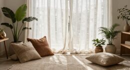 serene boho luxe ambiance