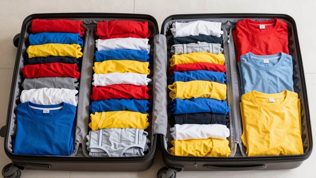 smart organized packing techniques