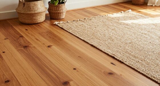 soft natural boho flooring
