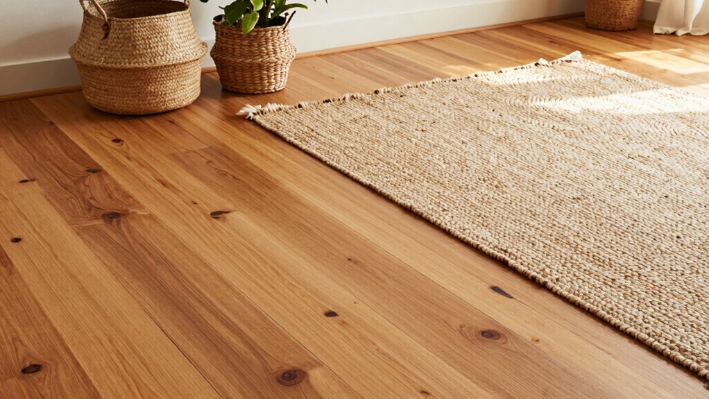 soft natural boho flooring