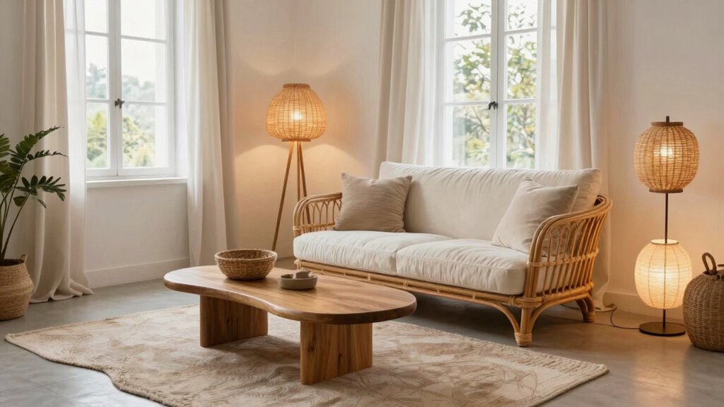 soft organic curvy furniture