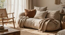 softness enhances boho design