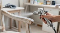 spray for smooth finish