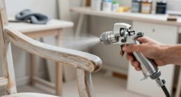 spray for smooth finish