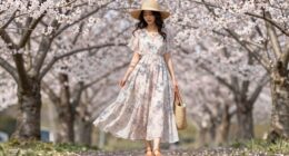 spring maxi dress styling