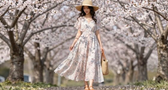 spring maxi dress styling