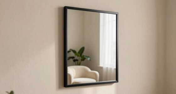 strategic mirror placement enhances room