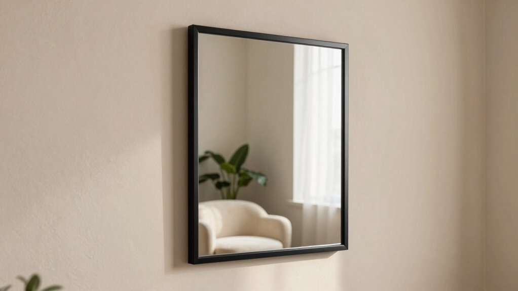 strategic mirror placement enhances room