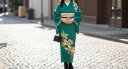 styling tips for long kimonos