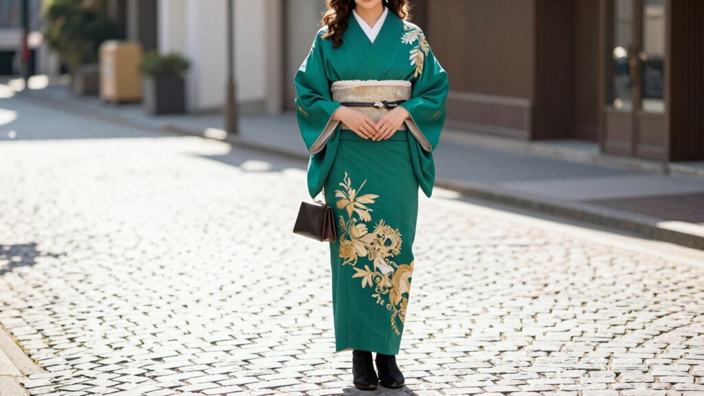 styling tips for long kimonos