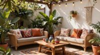 stylish boho patio ideas