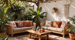 stylish boho patio ideas