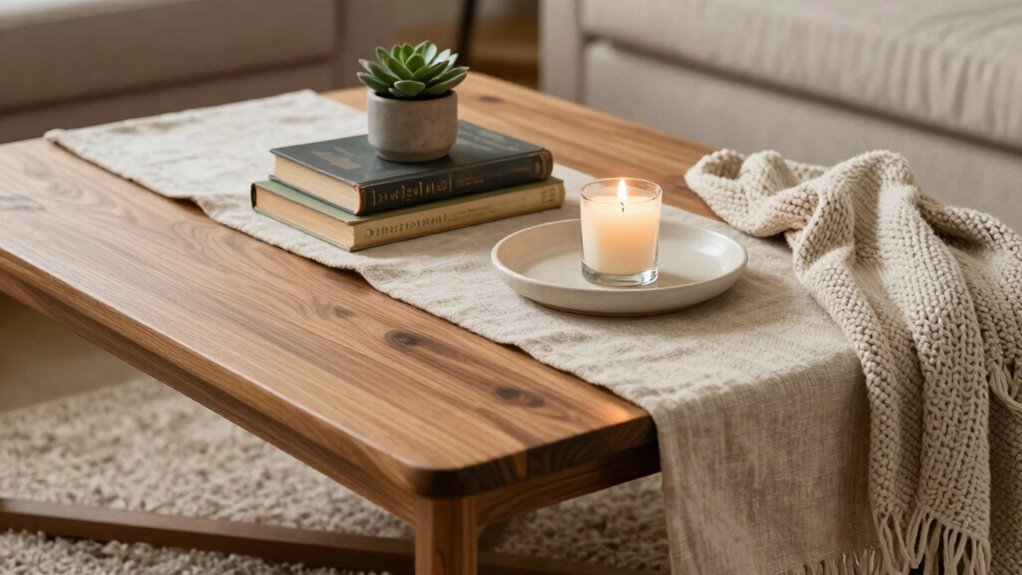 stylish cohesive coffee table