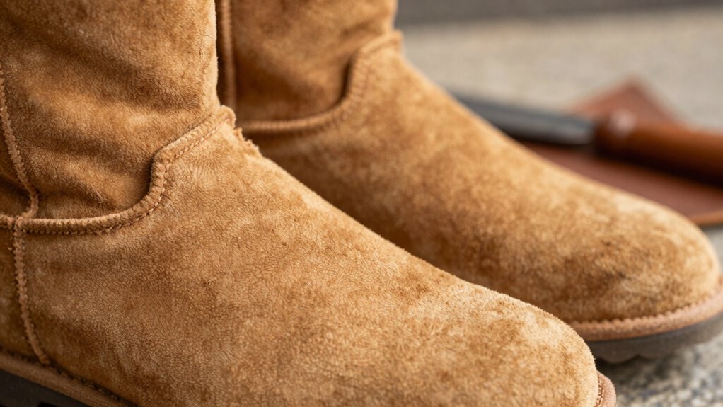 suede boots require extra care