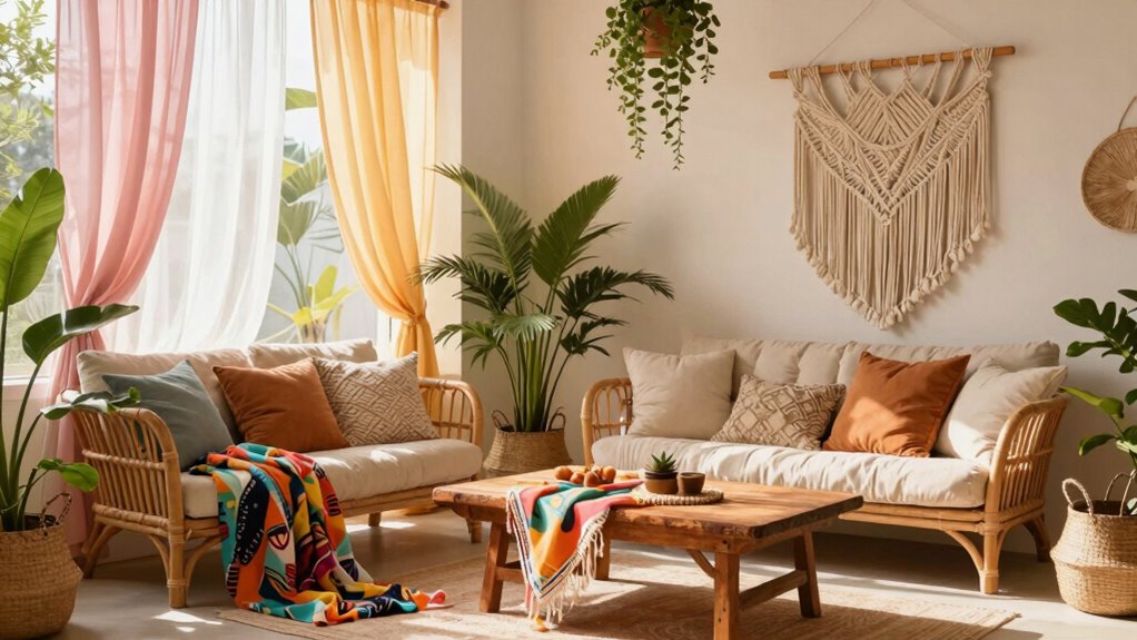 sustainable boho outdoor living