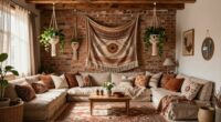traditional home boho style
