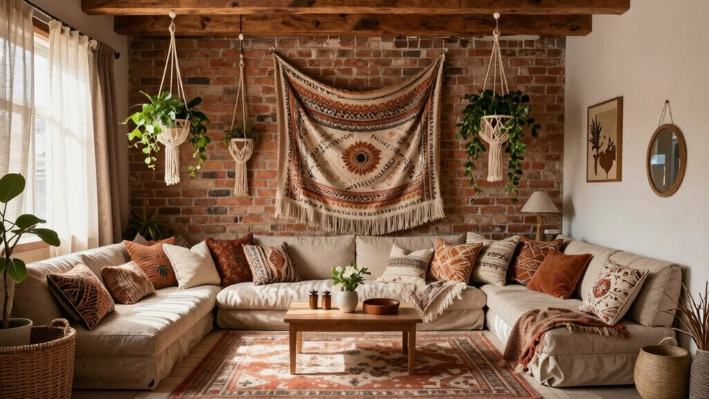 traditional home boho style