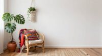 utilize corners for decor