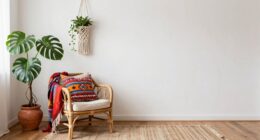 utilize corners for decor