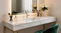 vanity decor styling tips