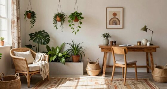 versatile boho room design