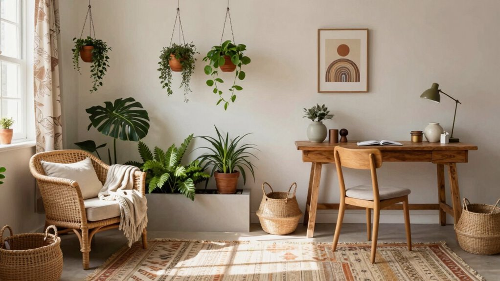 versatile boho room design