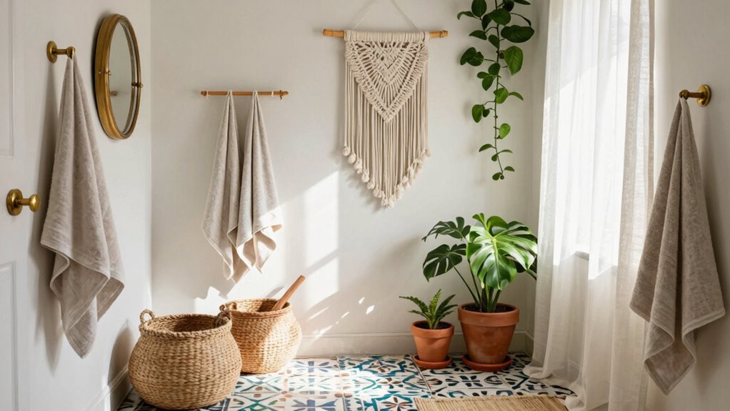 vintage natural layered decor
