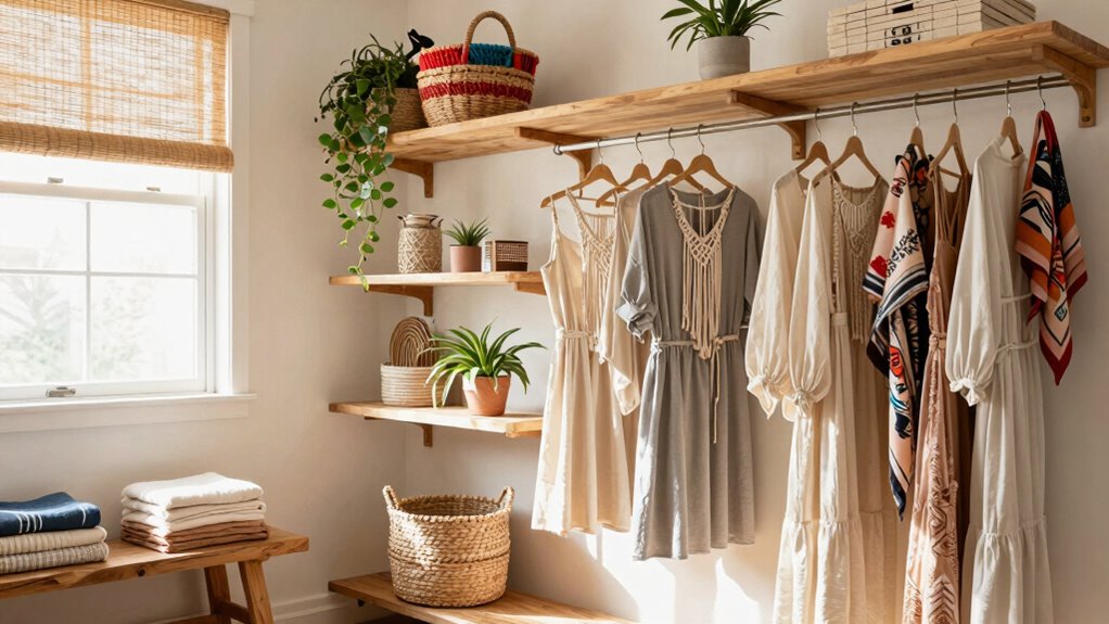 vintage textiles and natural lighting