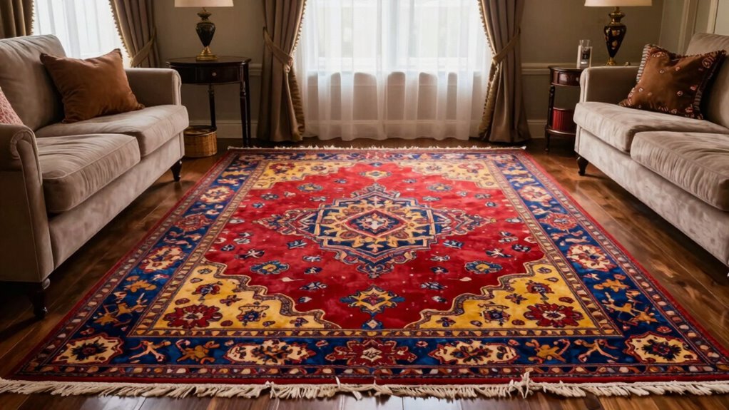 wrong rug size choice