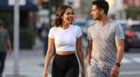 Jessica Alba Wears Quintessential Going-Out Top For Sporty Outing With Danny Ramirez and Her Lookalike Daughters