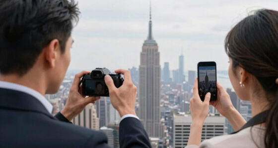 Couple On Empire State Building