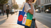 evian Is Celebrating 200 Years With Limited-Edition Bottle Bags Designed by Three UK Artists