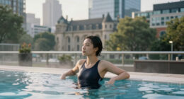 Feels like a reset, say Londoners as they cool off with morning swim