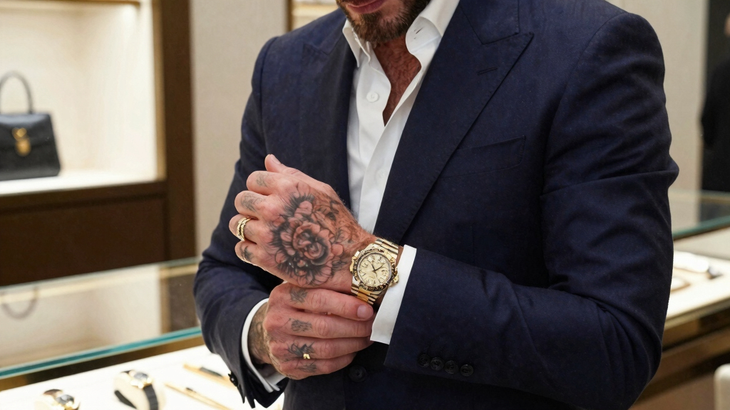 Romeo Beckham's Wimbledon Rolex Daytona Would Make David Very Proud