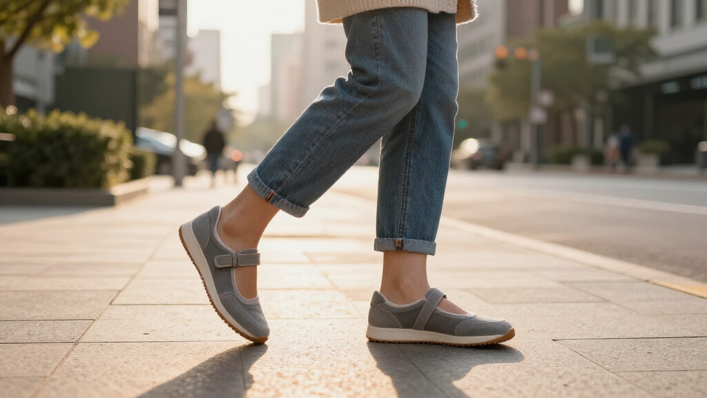 New Balance’s Coolest Mary Jane Sneaker Knows Grey Is Good