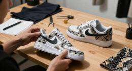 These AF1s Are A Snake-Skinned Homage To One Of Basketball's Greatest