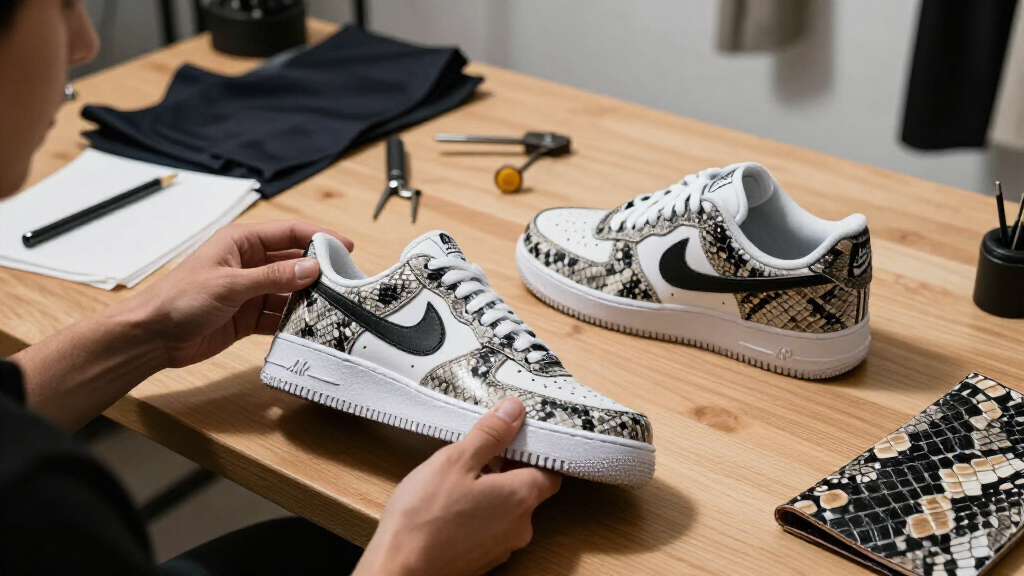 These AF1s Are A Snake-Skinned Homage To One Of Basketball's Greatest