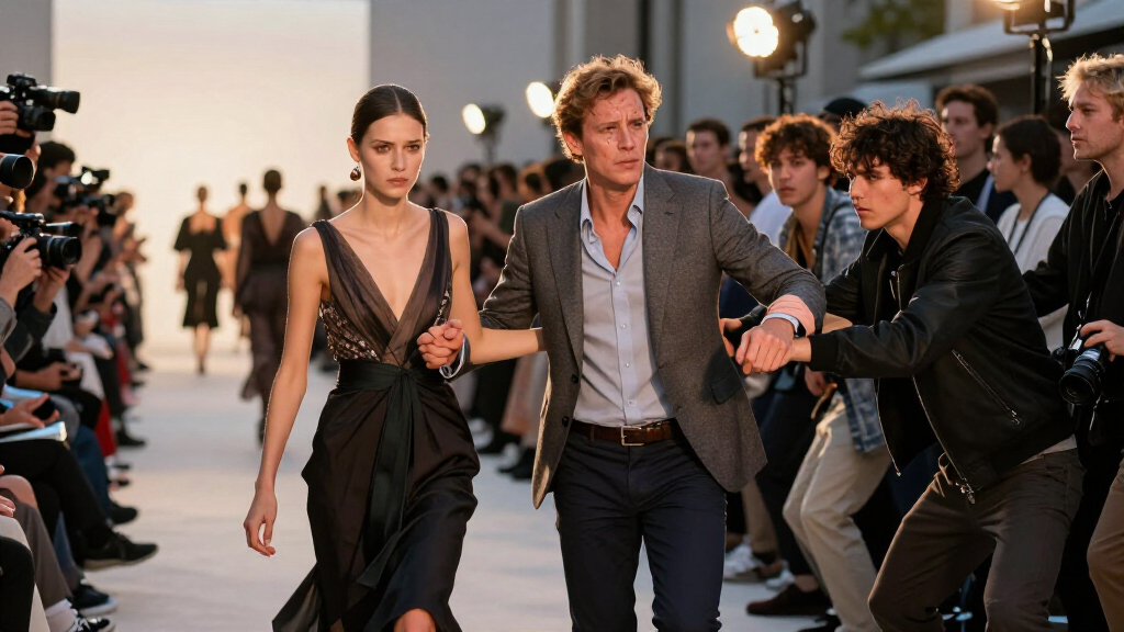 Fashion Week Honcho Manhandles Protesters During Runway Ruckus
