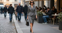 Milan Fashion Week Street Style Evoked A Sexy, Modern 'Mad Men'